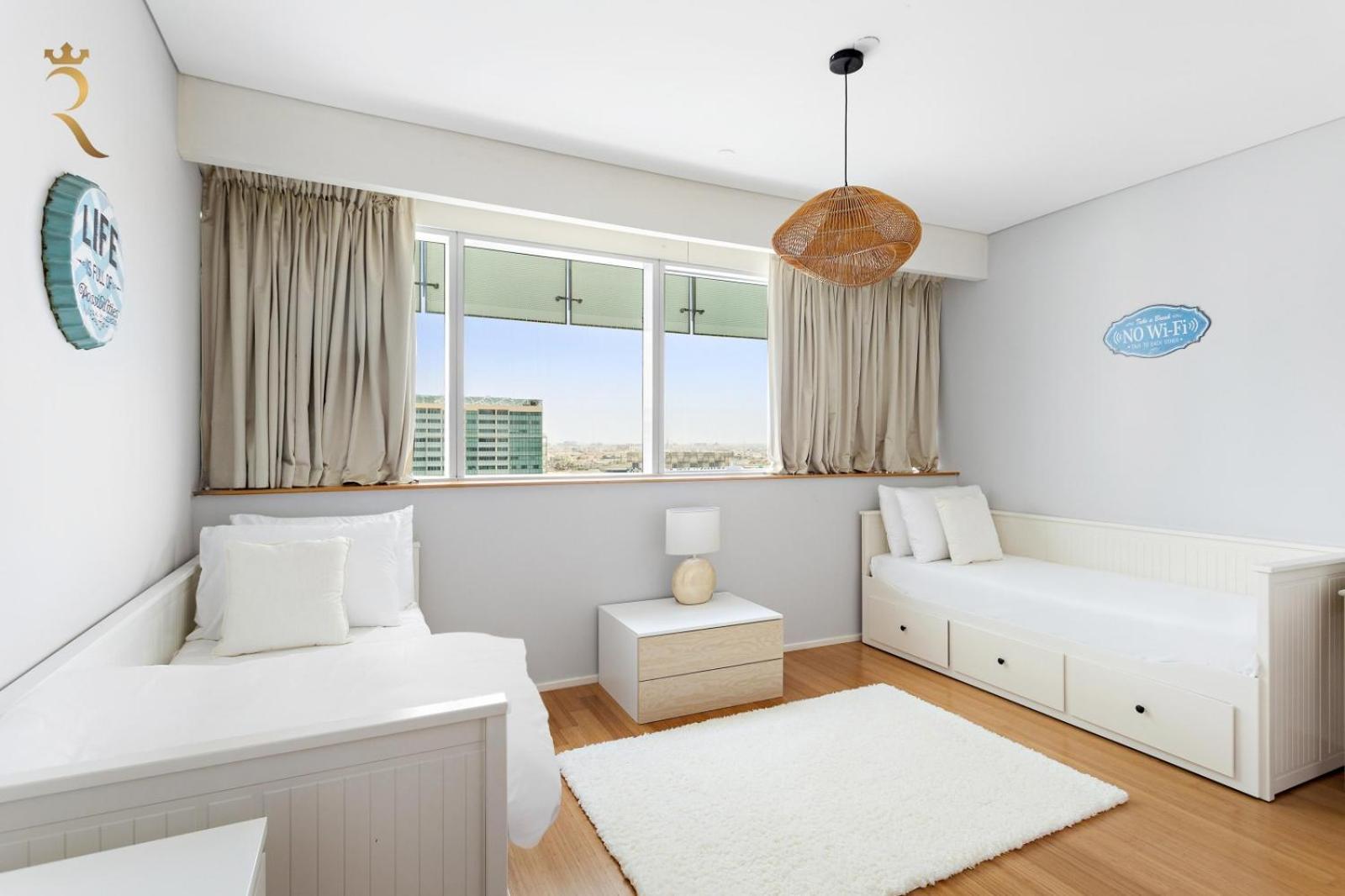 Muneera Island Oasis Stylish 2br In Al Rahba अपार्टमेंट *